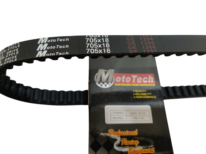 Ремінь варіатора 705-18 Honda LEAD AF-20 MotoTech (Тайвань) - зображення 2