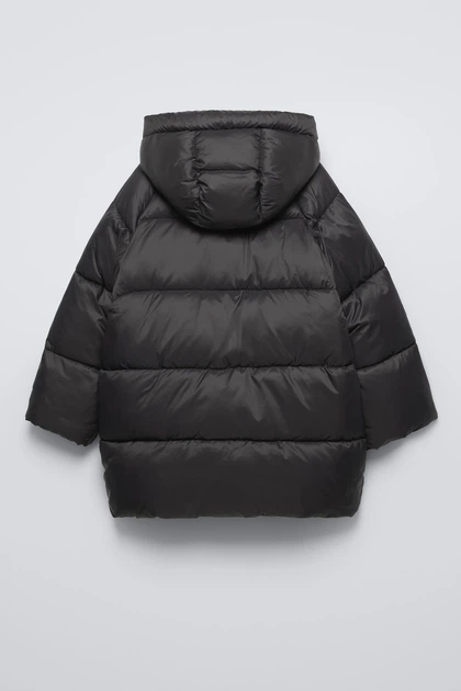 Зимняя куртка на девочку Zara 164 размер черная 0562736807 - Фото 2 Зимняя куртка на девочку Zara 164 размер черная 0562736807 - изображение 2