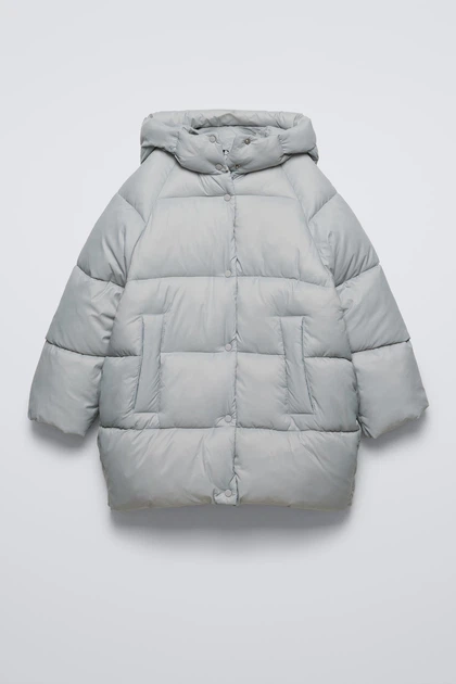 Зимова куртка на дівчинку Zara 134 розмір блакитна 0562736805 - Фото 1 Зимова куртка на дівчинку Zara 134 розмір блакитна 0562736805 - зображення 1