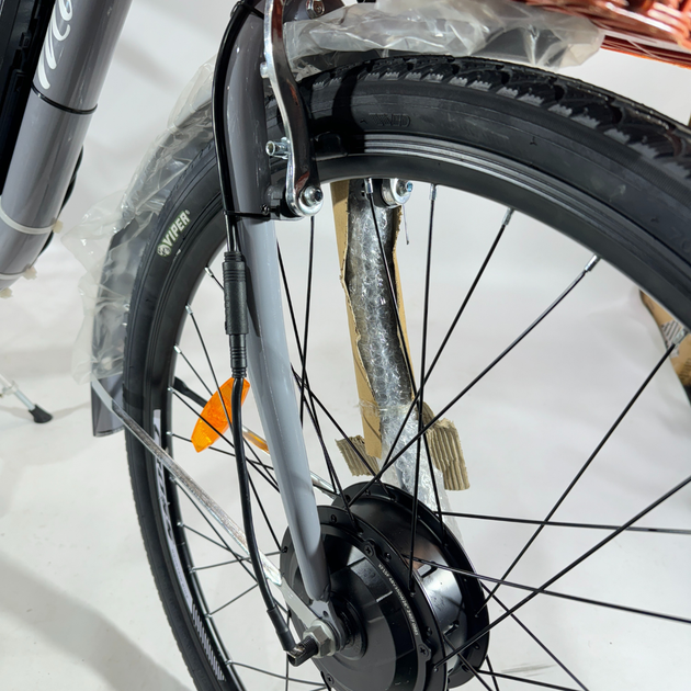 Велосипед с Е-комплектом 26" Cross Milan 48В 500Вт 15 Ah / індикаторна ручка до 60 км запас ходу - зображення 3