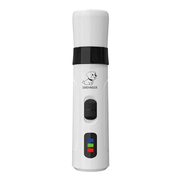 Бесшумная гриндер машинка для подстригания когтей SMEHNSER аккумуляторная USB - Фото 2 Бесшумная гриндер машинка для подстригания когтей SMEHNSER аккумуляторная USB - изображение 2