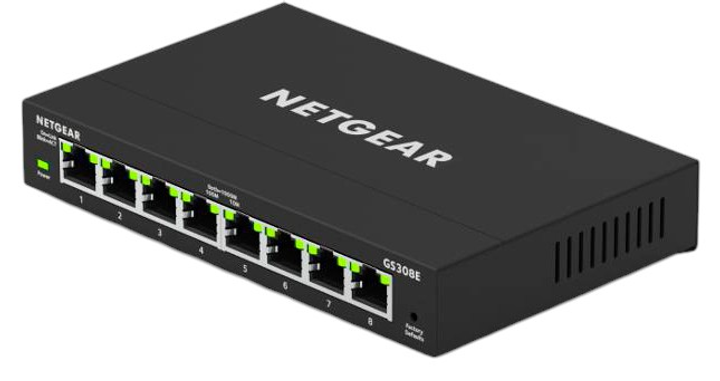 Комутатор Netgear GS308E 8xGE WebSmart (GS308E-400EUS) - зображення 3