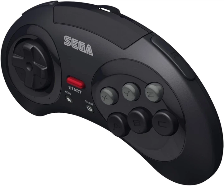 Бездротовий геймпад Retro-Bit SEGA Mega Drive Black (7350002937266) - зображення 3