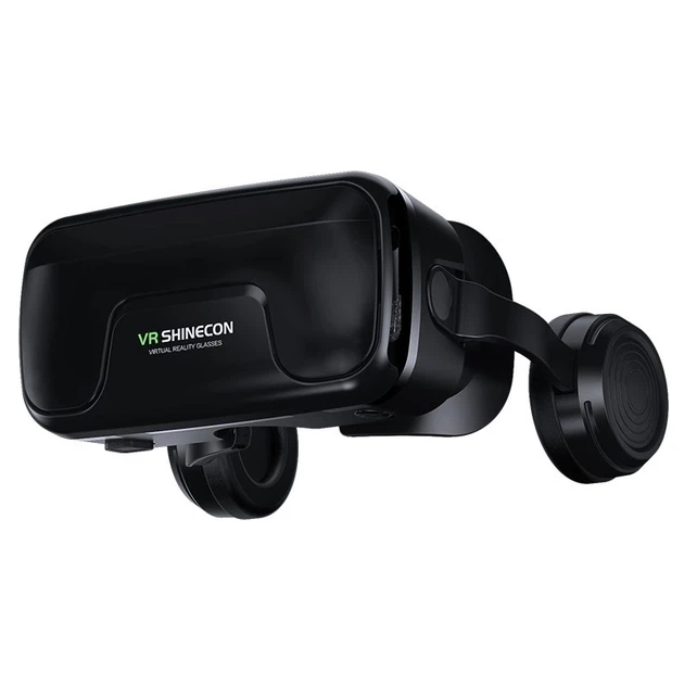 Очки виртуальной реальности VR Shinecon 10.0 c пультом Черные (12125) - изображение 3