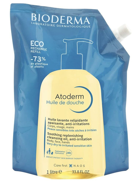 Olejek pod prysznic Bioderma Atoderm Refill 1 l (3701129807330 ) - obraz 1