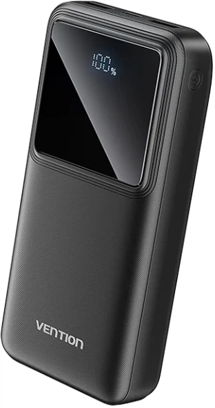 УМБ Vention 20000mAh 22.5W LED Display Black (FHLB0) - зображення 1