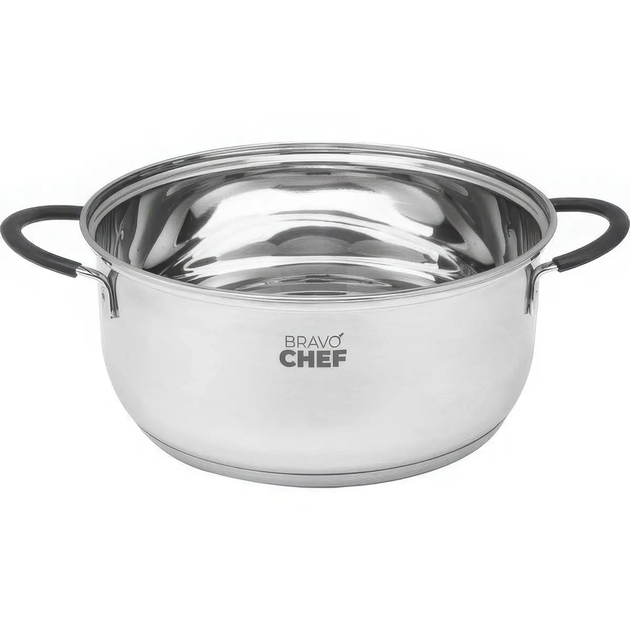 Каструля Bravo Chef Safran з нержавіючої сталі 5 л (BC-2014-24) - изображение 3