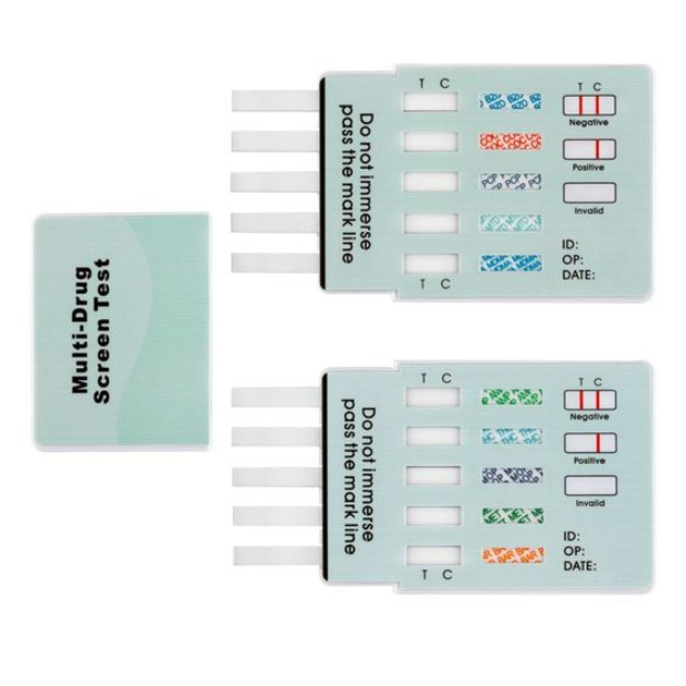 Швидкий тест на 10 видів наркотиків в комплекті з контейнером для забору сечі - изображение 2