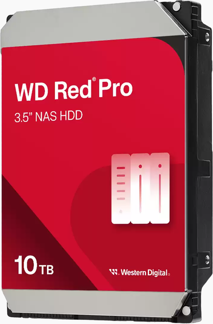 Dysk twardy Western Digital Red Pro 10TB 7200rpm 512MB 3.5" SATAIII (WD103KFBX) - obraz 1