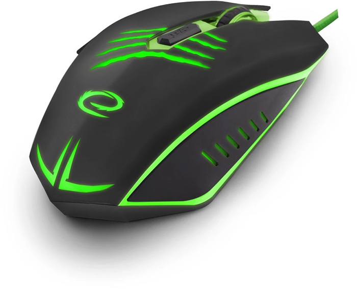 Мышь Esperanza MX209 Claw USB Black/Green (EGM209G) - Фото 2 Мышь Esperanza MX209 Claw USB Black/Green (EGM209G) - изображение 2