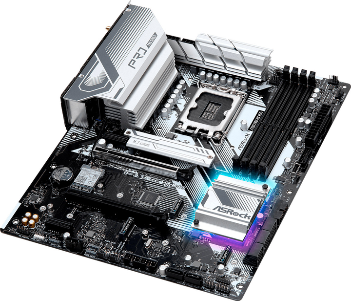 Материнська плата ASRock Z790 Pro RS Wi-Fi (s1700, Intel Z790, PCI-Ex16) - зображення 2