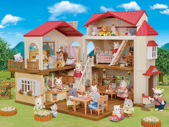 Набір Sylvanian Families Red Roof Country Home (SLV5727) - зображення 13