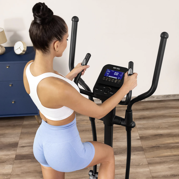 Орбитрек Gymtek XC4500 электромагнитный золотой - изображение 4