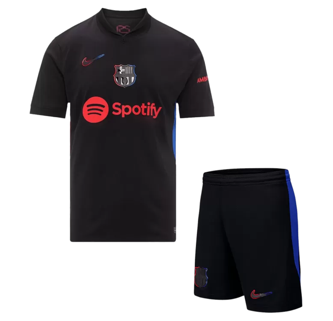 Дитяча футбольна форма Nike Lamine Yamal №19 Barcelona 2024-2025, розмір 20 (зріст 115–125 см), чорна - Фото 3 Дитяча футбольна форма Nike Lamine Yamal №19 Barcelona 2024-2025, розмір 20 (зріст 115–125 см), чорна - изображение 3