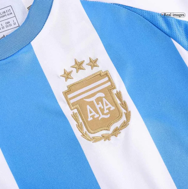 Дитяча футбольна форма Adidas Messi №10 Argentina 2024-2025, розмір 22 (зріст 125-130 см), біло-блакитна - Фото 5 Дитяча футбольна форма Adidas Messi №10 Argentina 2024-2025, розмір 22 (зріст 125-130 см), біло-блакитна - зображення 5
