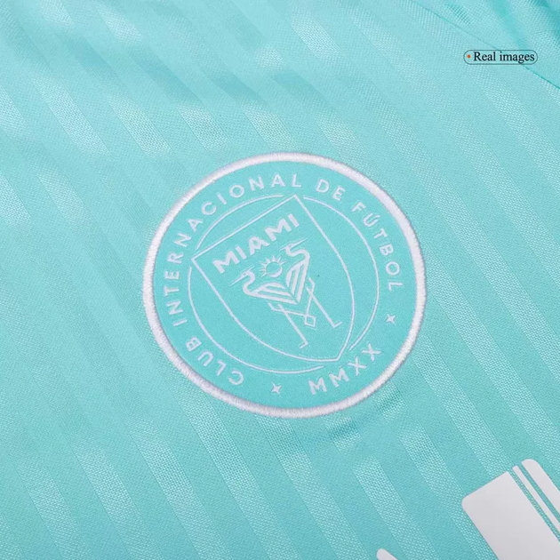 Дитяча футбольна форма Adidas Messi №10 Inter Miami 2024-2025, розмір 20 (зріст 115–125 см), м'ятна - изображение 5