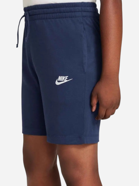 Дитячі шорти на резинці для хлопчика Nike Jersey DA0806-410 147-158 см L Сині (196156608679) - зображення 3