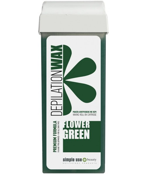Воск в картридже Simple Use Flower Green 100 мл - Фото 1 Воск в картридже Simple Use Flower Green 100 мл - изображение 1