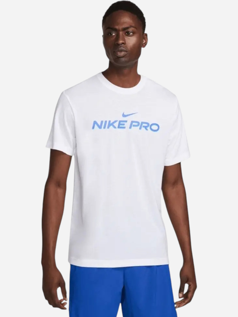 Koszulka męska sportowa Nike Dri-Fit FJ2393-100 XL Biąla - obraz 1