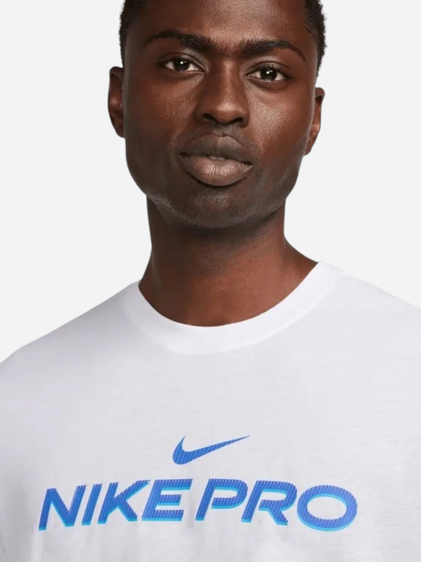 Спортивна футболка чоловіча Nike Dri-Fit FJ2393-100 M Біла (196607145326) - зображення 4