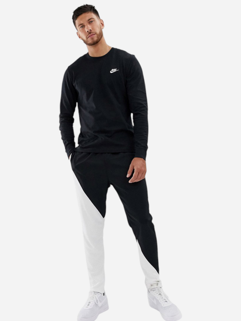 Лонгслів чоловічий Nike M Nsw Club Tee - Ls AR5193-010 XL Чорний (191888647040) - зображення 3