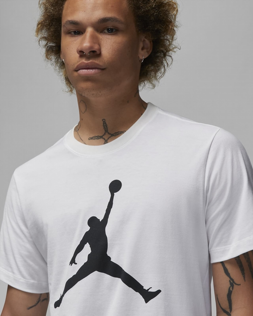 Koszulka męska bawełniana Nike Jordan Jumpman CJ0921-100 L Biała - obraz 4