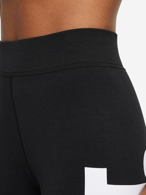Спортивні легінси жіночі Nike W Nsw Essntl Gx Hr Lggng Jdi CZ8534-010 XS Чорні (194502822540) - зображення 5