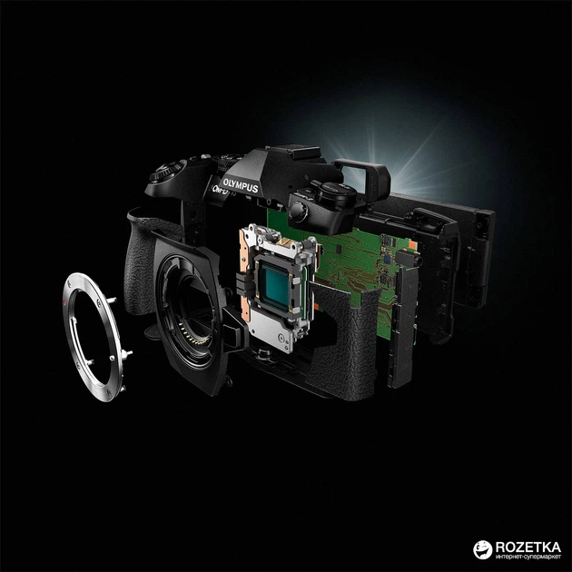 Фотоаппарат Olympus OM-D E-M1 Mark II Body Black (V207060BE000