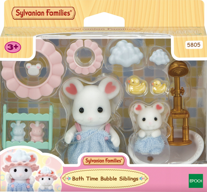 Zestaw Sylvanian Families Kąpiel z Bąbelkami (SLV5805) - obraz 2