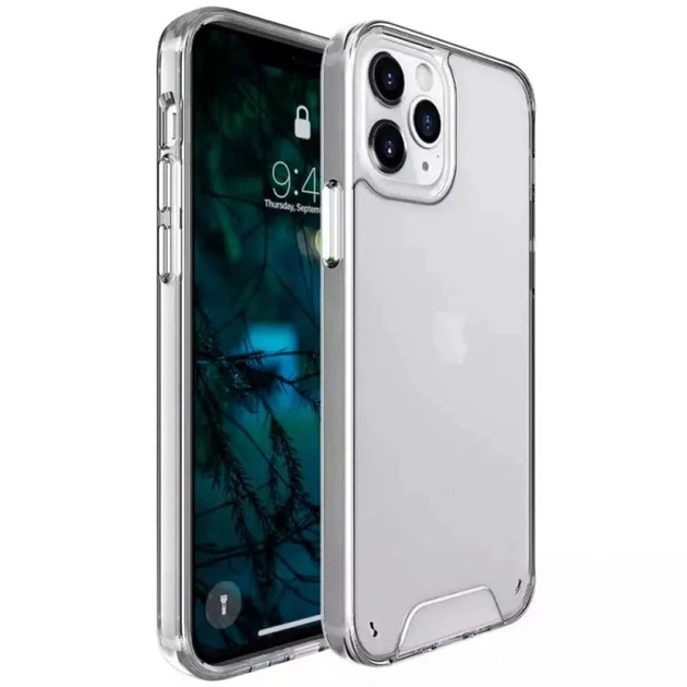Чехол для iPhone 16 Pro TPU Space Case Transparent - Фото 1 Чехол для iPhone 16 Pro TPU Space Case Transparent - изображение 1
