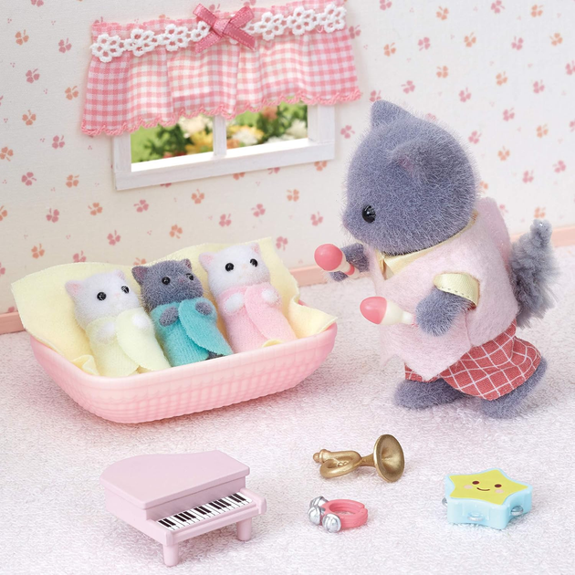 Набір Sylvanian Families Трійнята персидських котів (SLV5458) - зображення 3