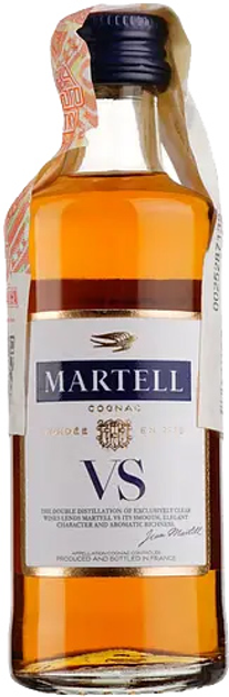 Коньяк Martell V.S. 0.05 л 40% (3219820000719) - зображення 1