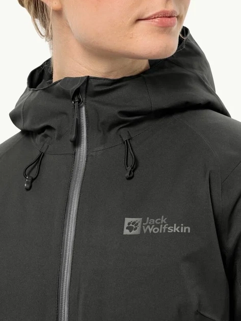 Куртка зимняя женская Jack Wolfskin Stirnberg Ins Jkt W 1115451-6000 XS Черная (4064993504804) - изображение 4