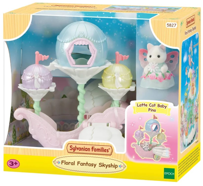 Zestaw Sylvanian Families Floral Fantasy Skyship (SLV5827) - obraz 1