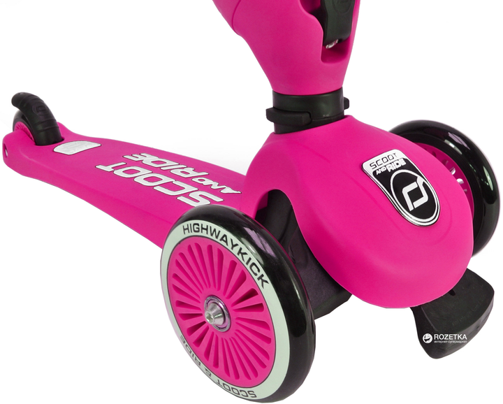 Самокат Scoot&Ride Highwaykick 3 колеса до 20/50 кг 1+ Розовый (SR ...