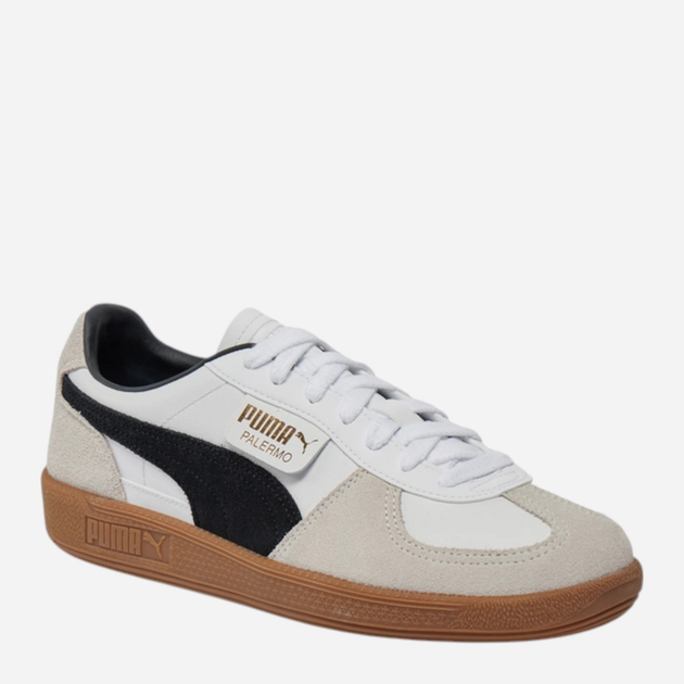 Sneakersy męskie do kostki Puma Palermo Lth 39646401 48.5 (13UK) 32 cm Białe - obraz 2