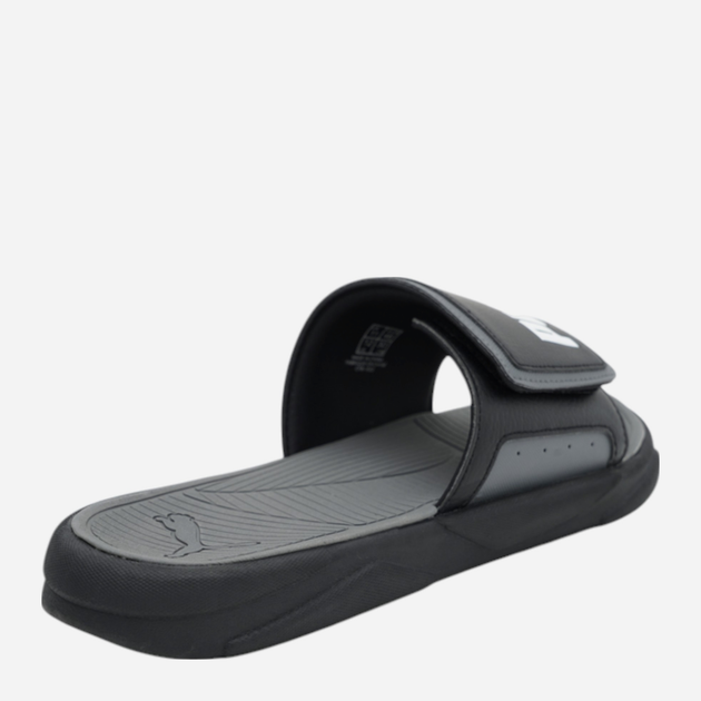 Чоловічі шльопанці для пляжу Puma Royalcat Comfort 37228001 48.5 (13UK) 32 см Чорні (4062451855673) - зображення 4