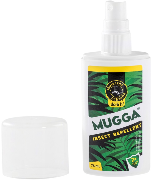 Repelent na owady MUGGA 9.5% DEET 75 ml (5411649080516) - obraz 2