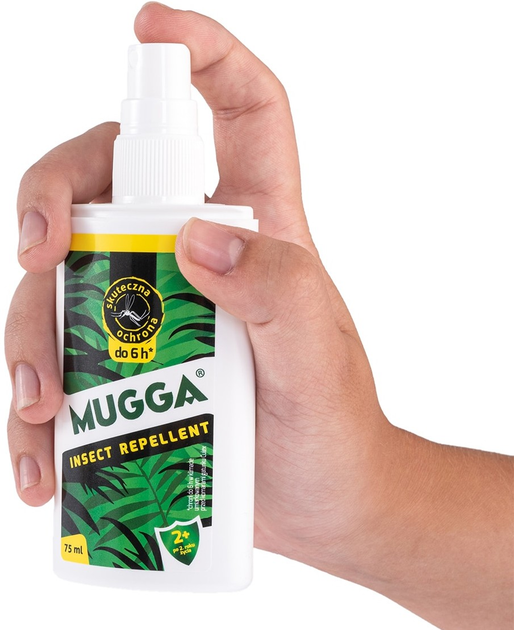 Repelent na owady MUGGA 9.5% DEET 75 ml (5411649080516) - obraz 5