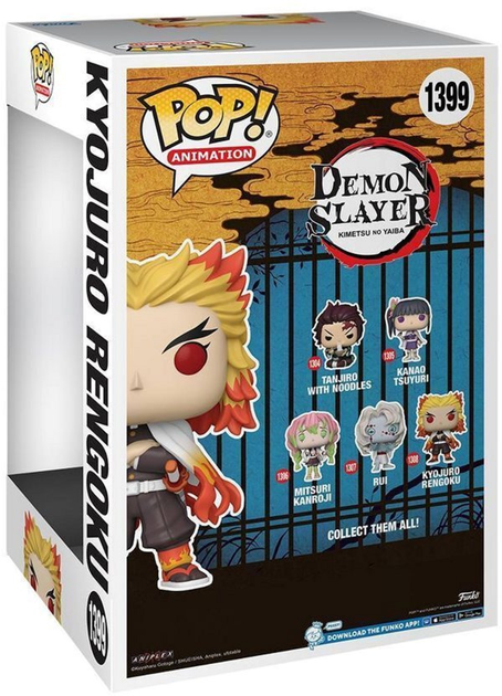 Figurka Funko Pop! Demon Slayer: Kyojuro Rengoku 25 cm (71281) - obraz 3