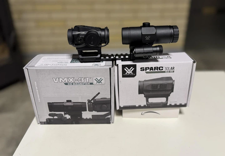 Комплект Коліматор Vortex SPARC Solar + Магніфер Vortex VMX-3T