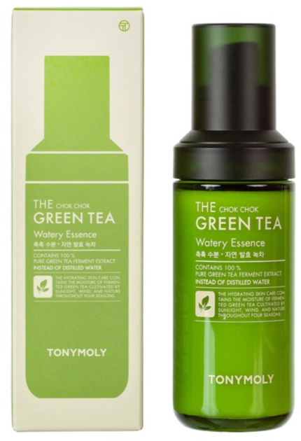 Esencja do twarzy Tony Moly The Chok Chok Green Tea ekstrakt z zielonej herbaty 55 ml (8806358590826) - obraz 1