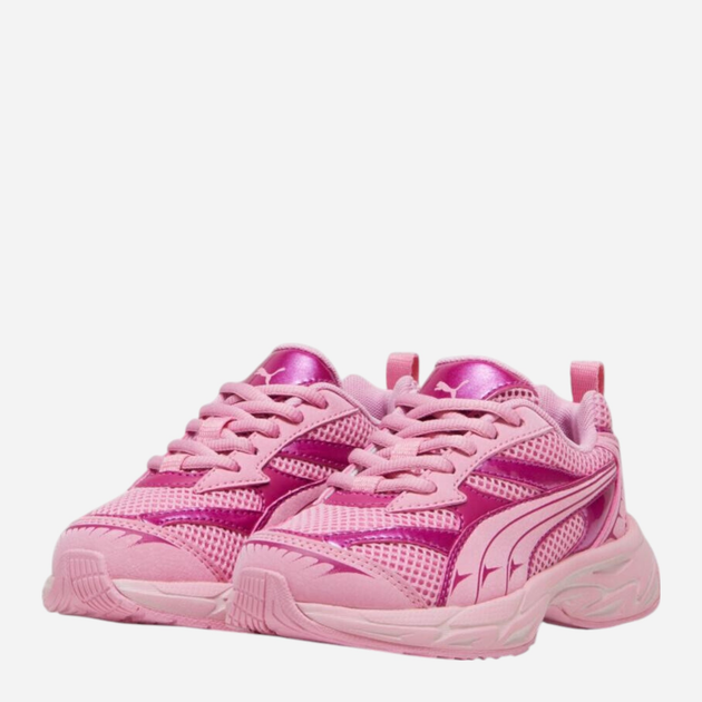 Buty sportowe dziecięce dla dziewczynki Puma Morphic Mystery Garden Ps 397884-01 32 (13UK) Różowe - obraz 4