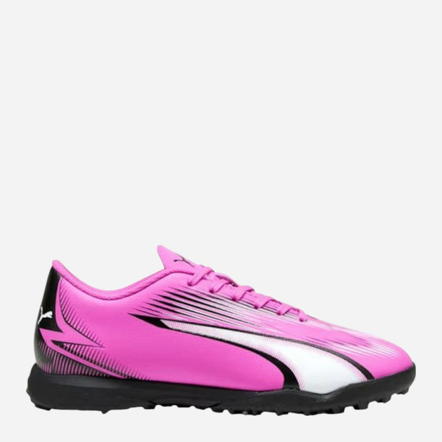 Дитячі бутси сороконіжки для дівчинки Puma Ultra Play Tt Jr 107779-01 34 (1.5UK) Рожеві (4099686023300) - зображення 1