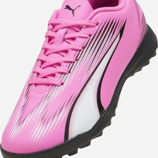 Buty piłkarskie turfy młodzieżowe dziewczęce Puma Ultra Play Tt Jr 107779-01 36 (3.5UK) Różowe - obraz 5