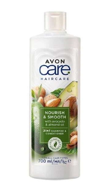 Шампунь-кондиционер Avon Hair Care "Интенсивное питание" экстрактом авокадо и маслом миндаля 700 мл - изображение 4