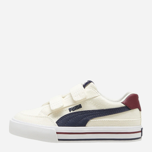 Дитячі кеди Puma Court Classic Vulc Fs V Ps 396560-01 33 (1UK) Бежеві (4099686214647) - зображення 2