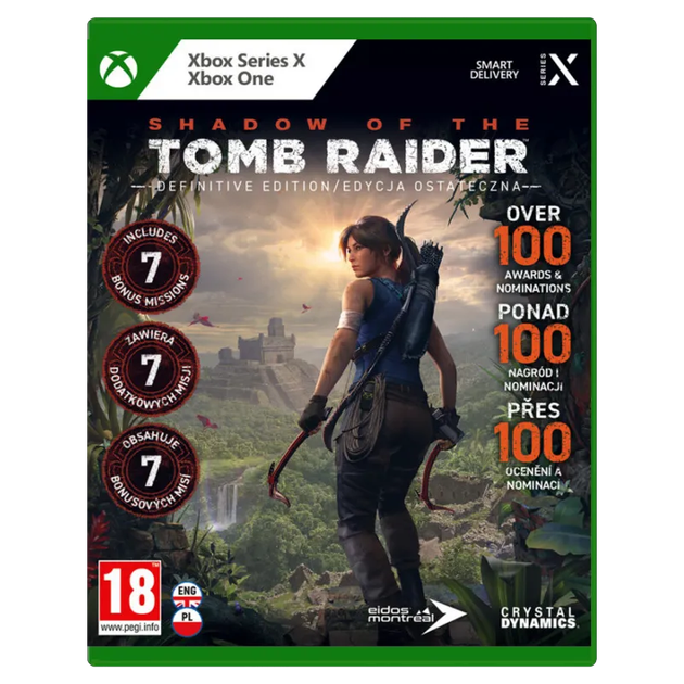 Гра Xbox One Shadow Of The Tomb Raider: Definitive Edition (Blu-ray диск) (4020628597269) - зображення 1