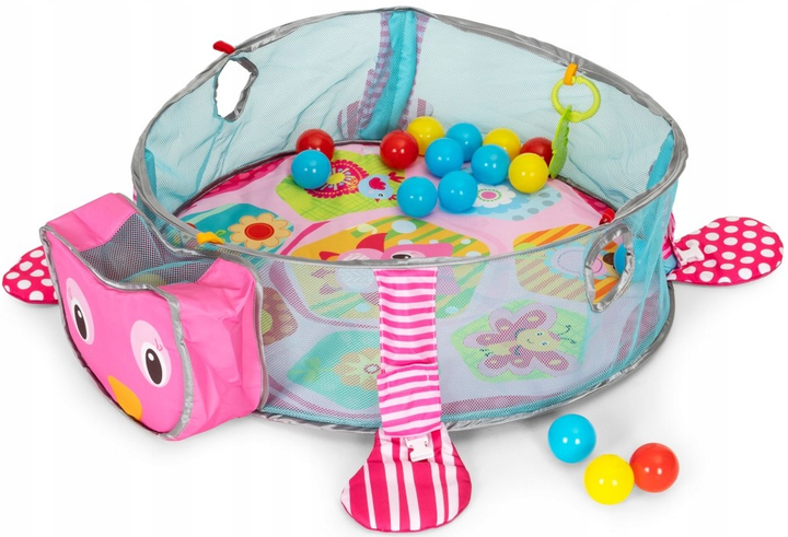 Великий розвиваючий килимок EcoToys 3в1 30 м'ячів (5905817000357) - зображення 3