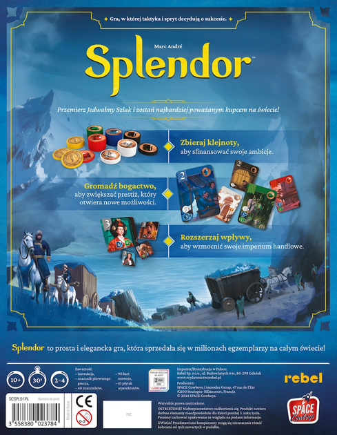 Gra planszowa Rebel Splendor (3558380023784) - obraz 13